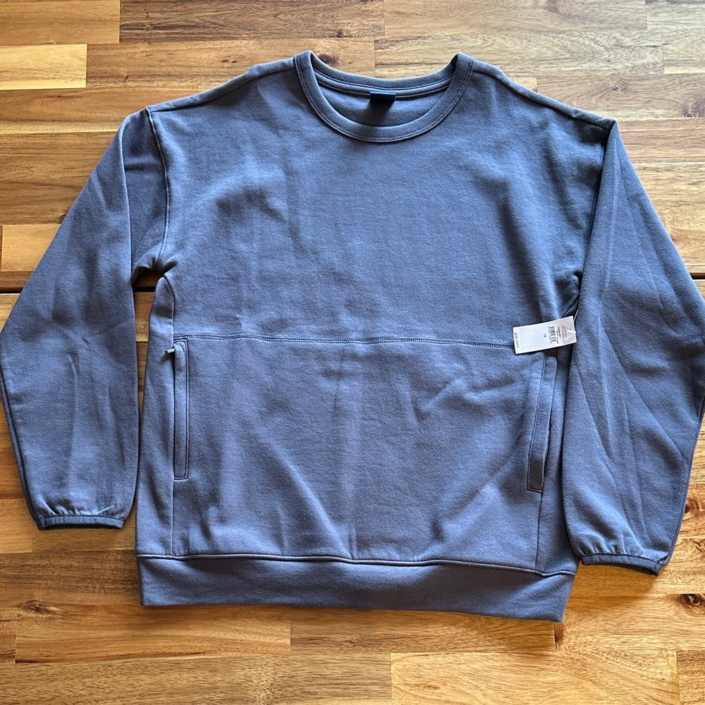 GAP Fit Kids Blue Crewneck Sweatshirt Size XL